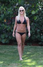 BROOKE HOGAN in Bikini in Miami 01/07/2018