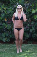 BROOKE HOGAN in Bikini in Miami 01/07/2018