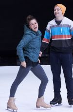 BROOKE VINCENT at Dancing on Ice Practice in Hertfordshire 01/15/2018