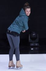 BROOKE VINCENT at Dancing on Ice Practice in Hertfordshire 01/15/2018
