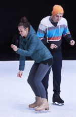 BROOKE VINCENT at Dancing on Ice Practice in Hertfordshire 01/15/2018