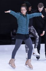 BROOKE VINCENT at Dancing on Ice Practice in Hertfordshire 01/15/2018