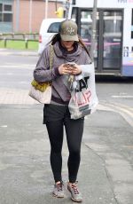 BROOKE VINCENT Leaves a Gym in Manchester 01/11/2018