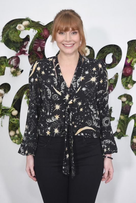 BRYCE DALLAS HOWARD at In Goop Health Summit in New York 01/27/2018