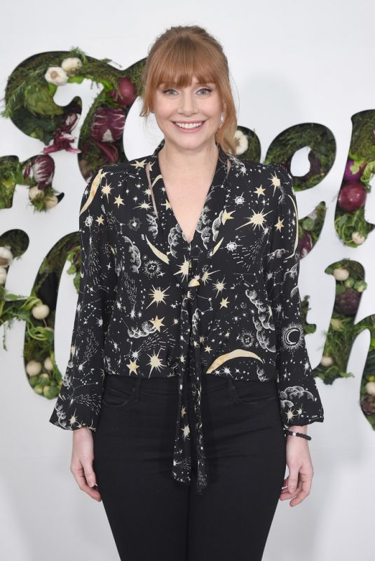 BRYCE DALLAS HOWARD at In Goop Health Summit in New York 01/27/2018