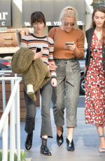 BUSY PHILIPPS and KELLY OXFORD Out Shopping at Fred Segal in West Hollywood 01/18/2018
