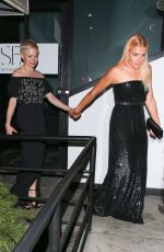 BUSY PHILIPPS and MICHELLE WILLIAMS at Poppy Club in West Hollywood 01/08/2018
