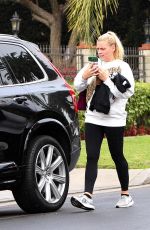 BUSY PHILIPPS Leaves a Gym in Los Angeles 01/25/2018
