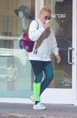 BUSY PHILIPPS Out for Coffee in Los Angeles 01/16/2018
