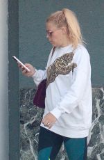 BUSY PHILIPPS Out for Coffee in Los Angeles 01/16/2018