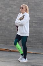 BUSY PHILIPPS Out for Coffee in Los Angeles 01/16/2018