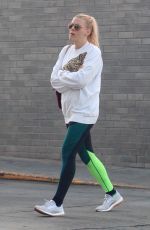 BUSY PHILIPPS Out for Coffee in Los Angeles 01/16/2018