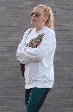 BUSY PHILIPPS Out for Coffee in Los Angeles 01/16/2018