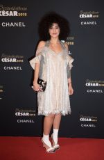 CAMELIA JORDANA at Cesar Revelations 2018 at Le Petit Palais in Paris 01/15/2018