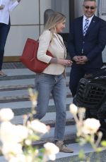 CAMERON DIAZ Out for Lunch at Waldorf Astoria Hotel in Beverly Hills 01/18/2018