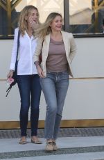 CAMERON DIAZ Out for Lunch at Waldorf Astoria Hotel in Beverly Hills 01/18/2018