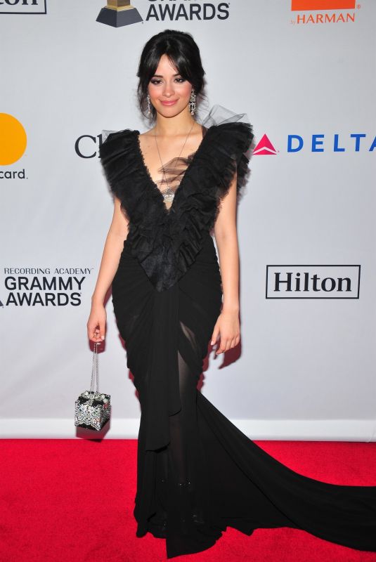 CAMILA CABELLO at Clive Davis and Recording Academy Pre-Grammy Gala in New York 01/27/2018