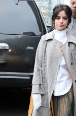 CAMILA CABELLO Leaves Elvis Duran Z100 Morning Show in New York 01/11/2018