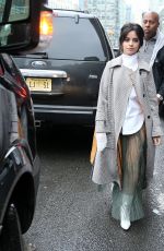 CAMILA CABELLO Leaves Elvis Duran Z100 Morning Show in New York 01/11/2018