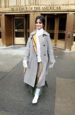 CAMILA CABELLO Leaves Elvis Duran Z100 Morning Show in New York 01/11/2018