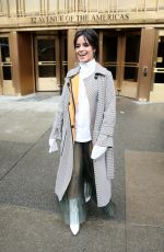 CAMILA CABELLO Leaves Elvis Duran Z100 Morning Show in New York 01/11/2018