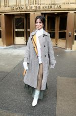 CAMILA CABELLO Leaves Elvis Duran Z100 Morning Show in New York 01/11/2018
