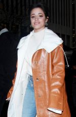 CAMILA CABELLO Leaves SiriusXM Studios in New York 01/12/2018