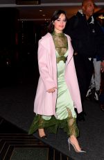 CAMILA CABELLO Leaves Tonight Show Starring Jimmy Fallon in New York 01/10/2018