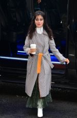 CAMILA CABELLO Out and About in New York 01/17/2018