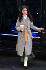 CAMILA CABELLO Out and About in New York 01/17/2018