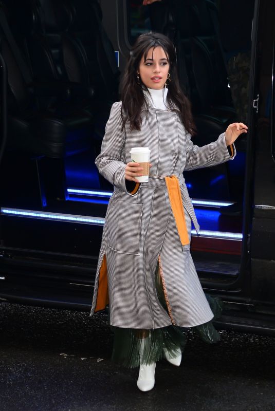 CAMILA CABELLO Out and About in New York 01/17/2018