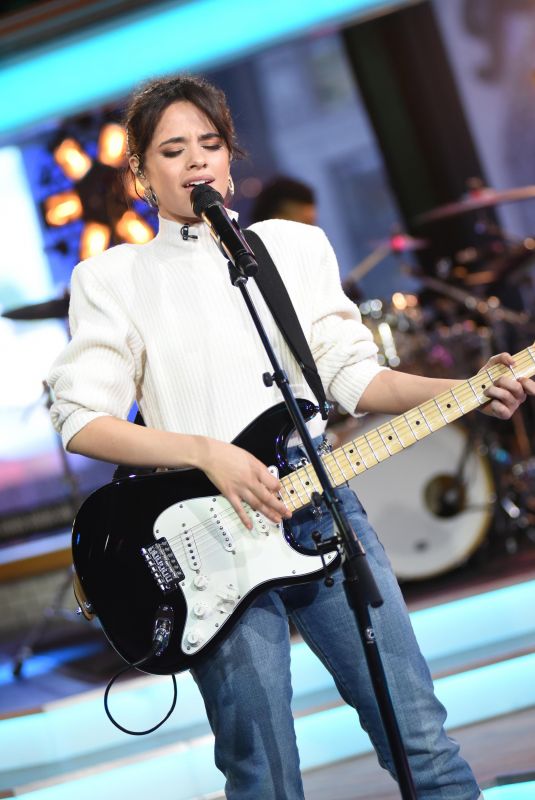 CAMILA CABELLO Performs at Good Morning America 01/12/2018