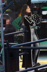 CAMILA CABELLO Rehearses for New Years Eve Performance at Times Square in New York 12/31/2017