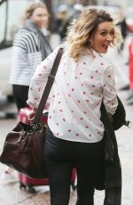 CANDICE BROWN Leaves ITV Studios in London 01/15/2018