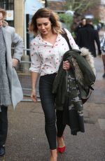 CANDICE BROWN Leaves ITV Studios in London 01/15/2018
