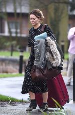 CANDICE BROWN Out and About in Hertfordshire 01/15/2018