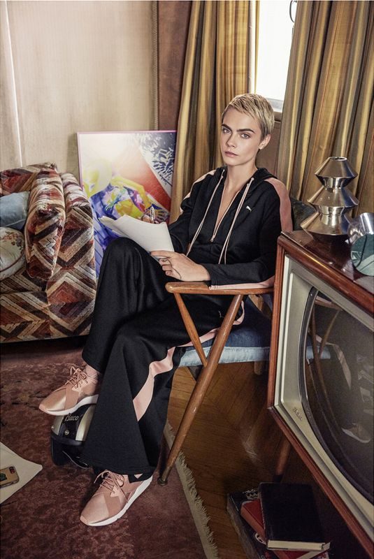CARA DELEVINGNE for Puma Do Cou 2018 Campaign