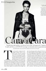 CARA DELEVINGNE in Elle Magazine, Spain February 2018