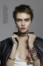 CARA DELEVINGNE in Glamour Magazine, February 2018 Issue