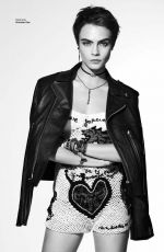 CARA DELEVINGNE in Glamour Magazine, February 2018 Issue