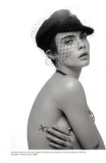 CARA DELEVINGNE in Numero Magazine, #190 February 2018 Issue