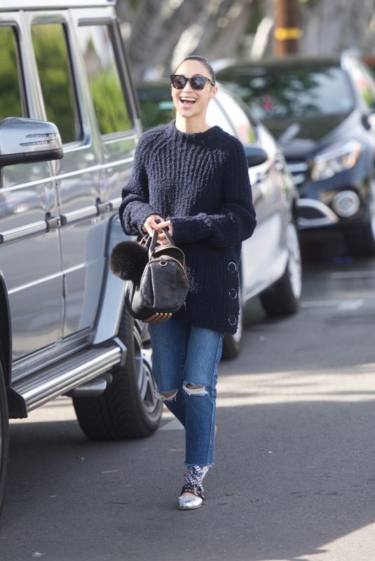 CARA SANTANA Out Shopping in Los Angeles 01/18/2018