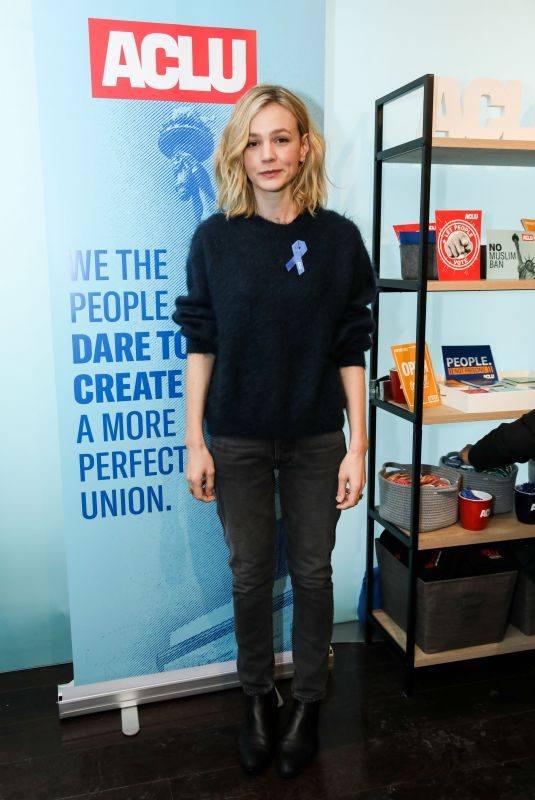 CAREY MULLIGAN at Indiewire Studio at 2018 Sundance Film Festival 01/20/2018