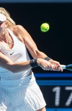 CARINA WITTHOFT at Australian Open Tennis Tournament in Melbourne 01/16/2018