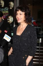 CARLA GUGINO at John Lithgow Stories by Heart Opening Night on Broadway in New York 01/11/2018