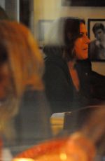 CAROLINE FLACK and OPHELIA LOVIBOND at Corbert Restaurant in Chelsea 01/19/2018