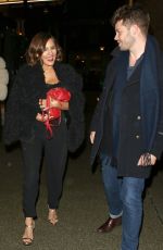CAROLINE FLACK at Gizzi Erskine x Tanqueray No. Ten Table Launch Party in London 01/30/2018