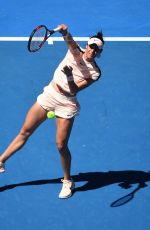 CAROLINE GARCIA at Australian Open Tennis Tournament in Melbourne 01/16/2018