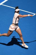 CAROLINE GARCIA at Australian Open Tennis Tournament in Melbourne 01/16/2018