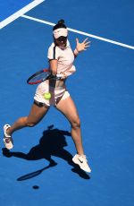 CAROLINE GARCIA at Australian Open Tennis Tournament in Melbourne 01/16/2018
